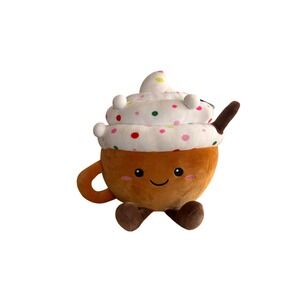 Play Right Hug Me Hot Cocoa Plush Toy Kawaii Stuffed‎ Animal Kids Gift